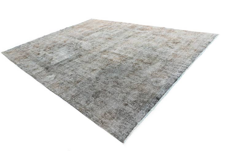 Detail image of 9' 3 x 12' 6 Hand Knotted Ultra Vintage Persian Wool Rug
