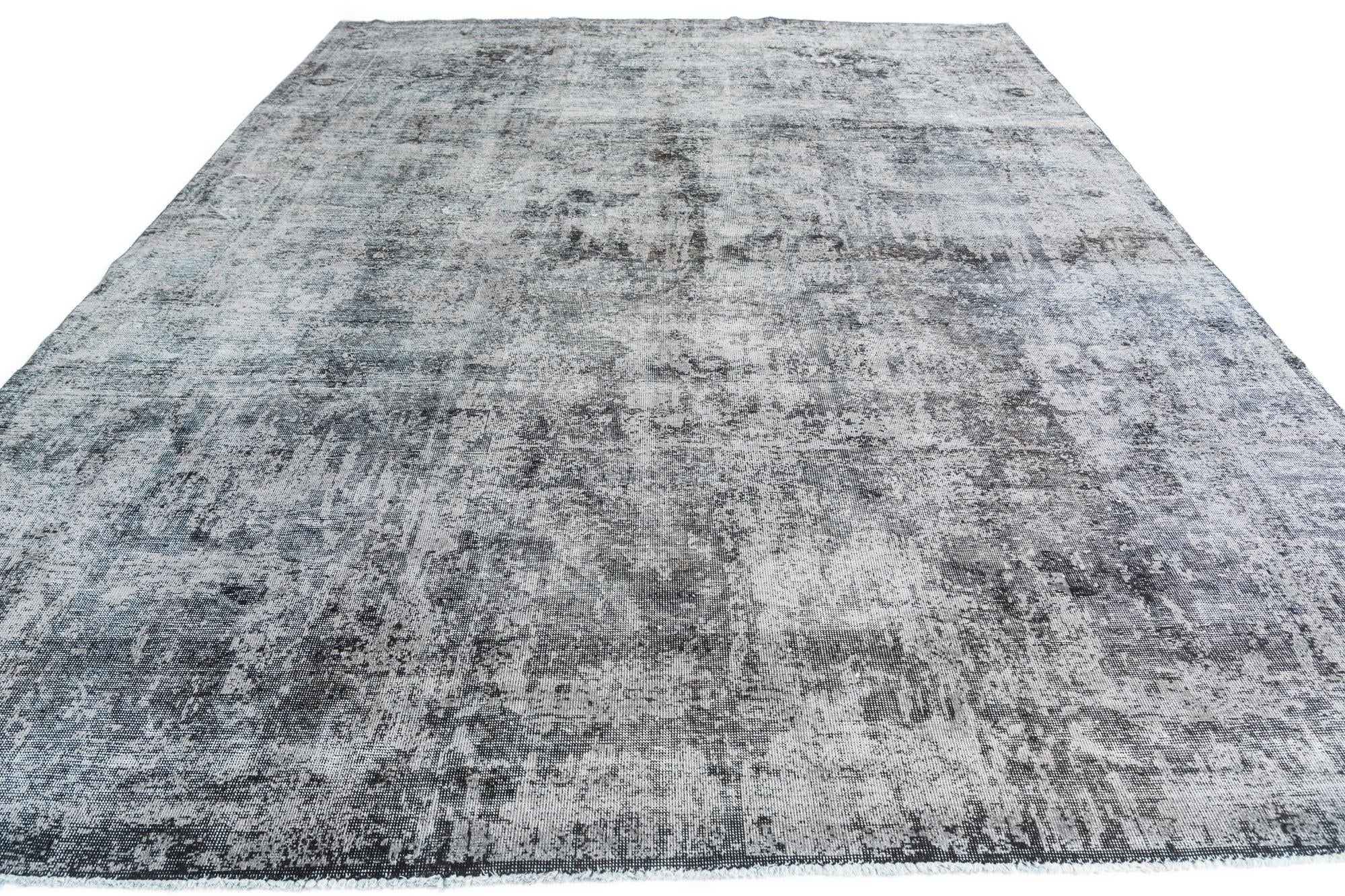 9' 2 x 12' 4 Hand Knotted Ultra Vintage Persian Wool Rug