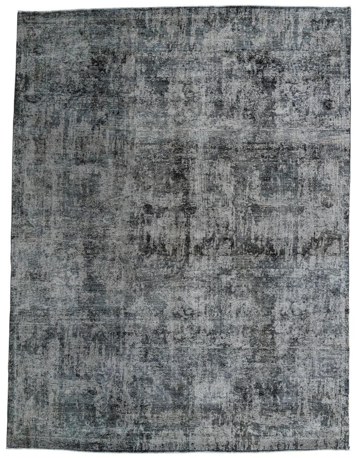  9' 2 x 12' 4  Hand Knotted Ultra Vintage Persian W...