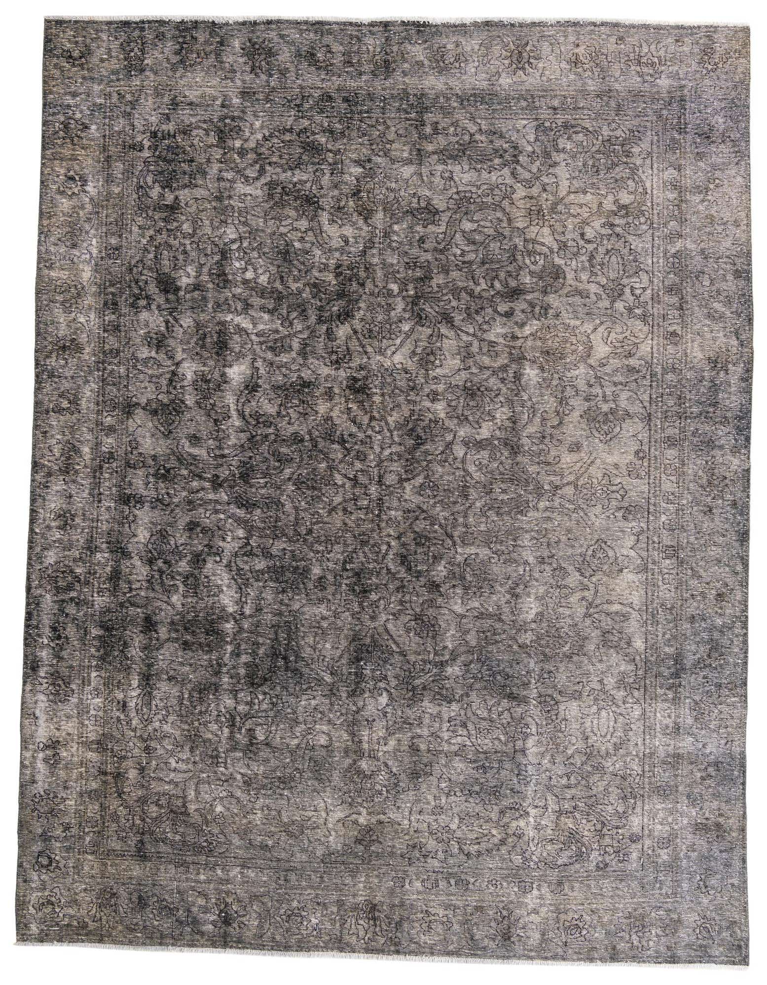 8' 8 x 11' 3 Hand Knotted Ultra Vintage Persian Wool Rug