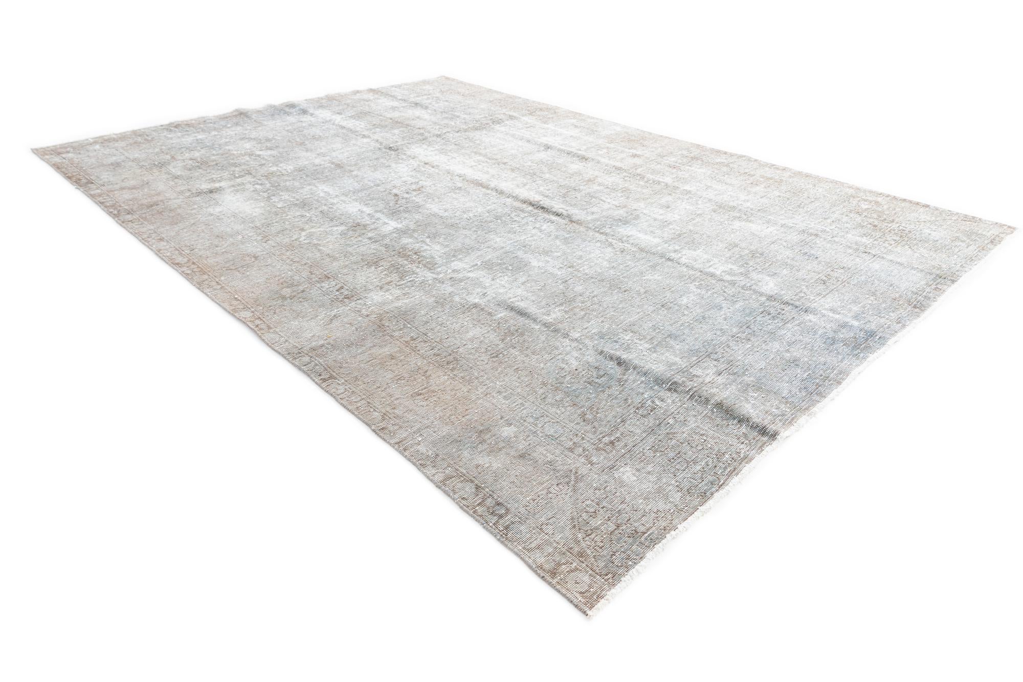 8' 2 x 11' 4 Hand Knotted Ultra Vintage Persian Wool Rug