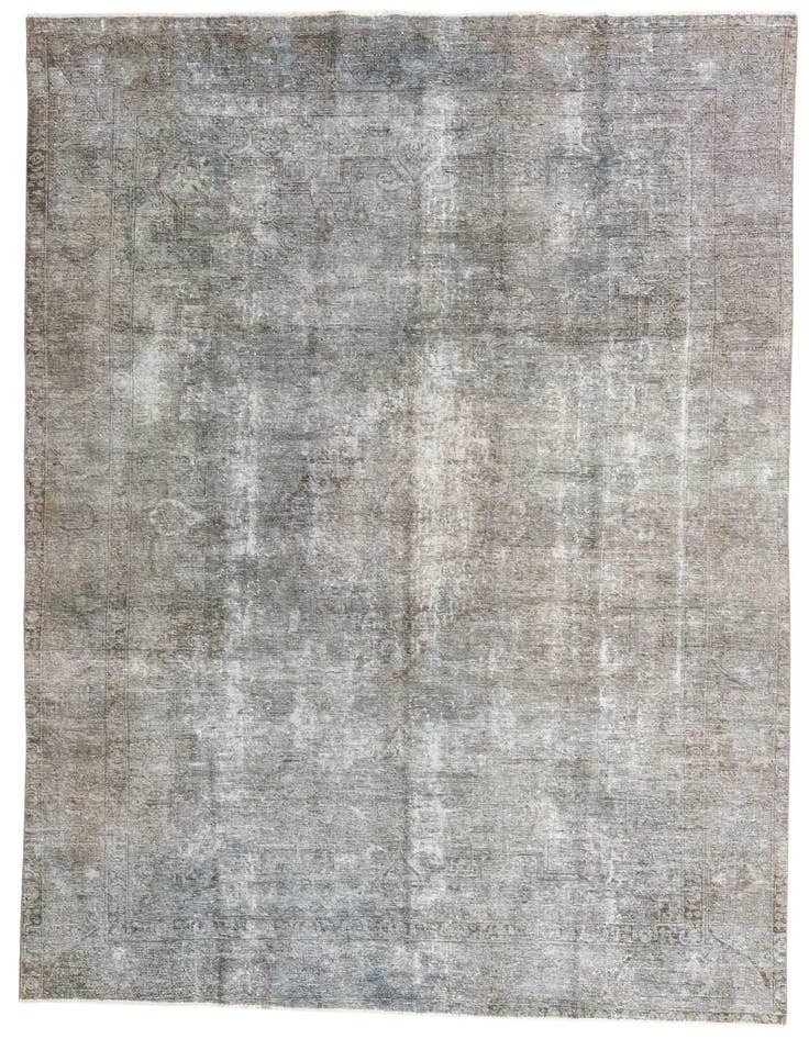 Detail image of 8' 2 x 11' 4 Hand Knotted Ultra Vintage Persian Wool Rug