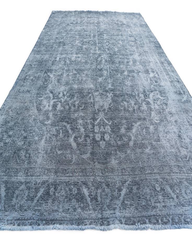 Detail image of 9' 2 x 12' 9  Hand Knotted Ultra Vintage Persian Wool Rug