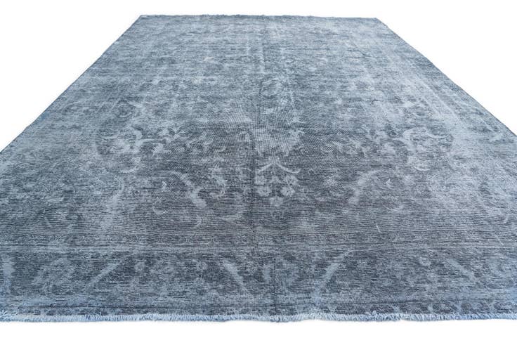 Detail image of 9' 2 x 12' 9 Hand Knotted Ultra Vintage Persian Wool Rug