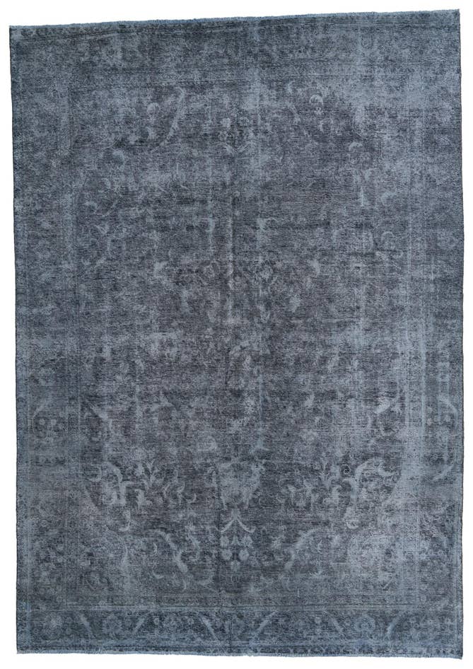 Detail image of 9' 2 x 12' 9 Hand Knotted Ultra Vintage Persian Wool Rug