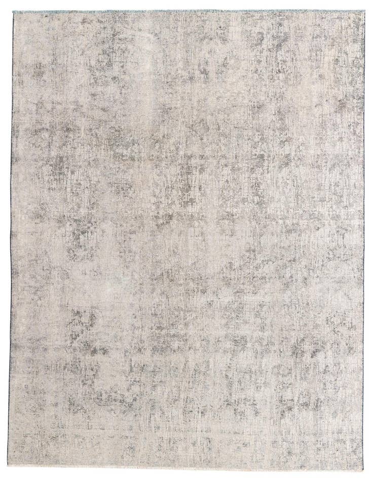 Detail image of 8' 3 x 11' 7 Hand Knotted Ultra Vintage Persian Wool Rug
