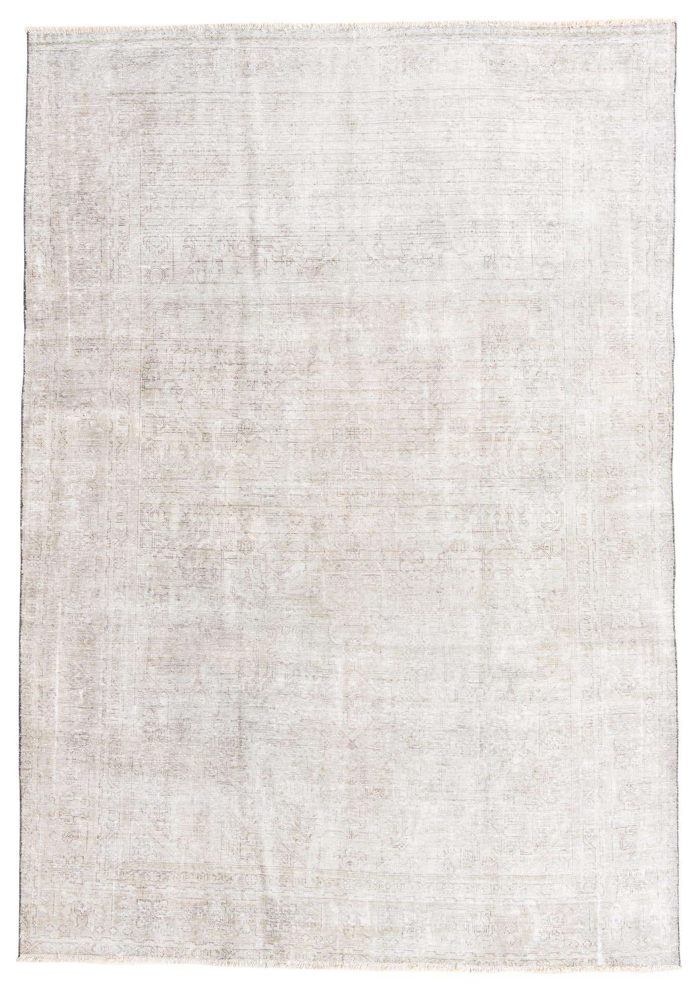 7' 7 x 10' 10 Hand Knotted Ultra Vintage Persian Wool Rug