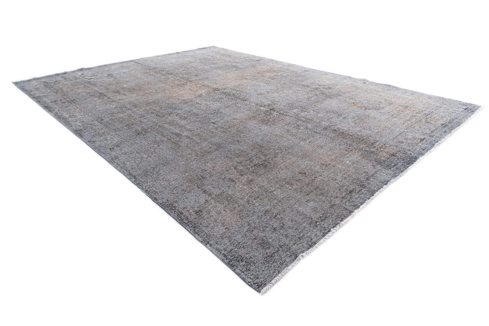 9' 4 x 12' 6 Hand Knotted Ultra Vintage Persian Wool Rug