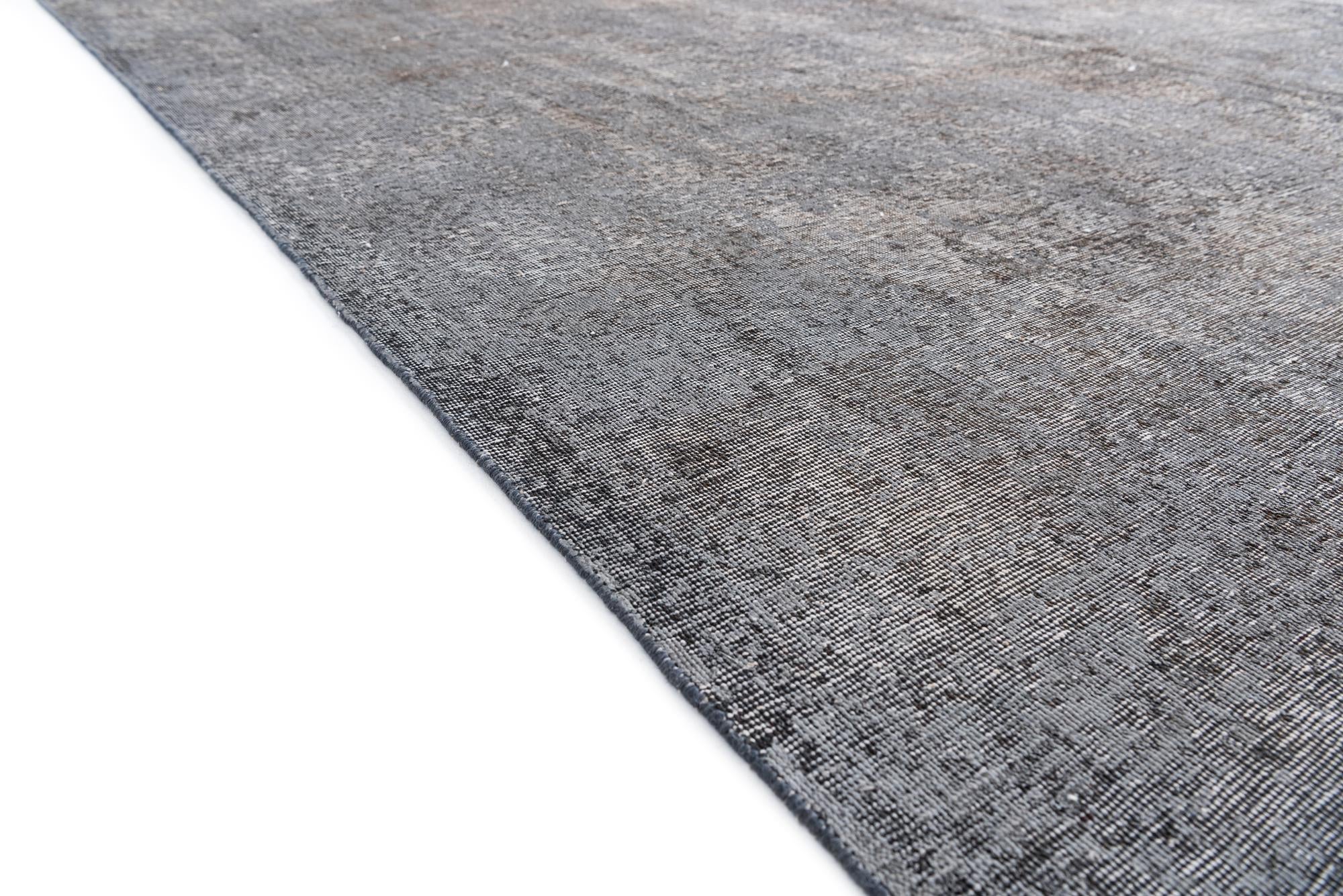 9' 4 x 12' 6 Hand Knotted Ultra Vintage Persian Wool Rug