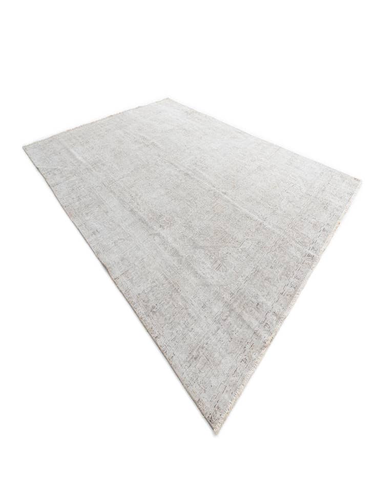 Detail image of 9' 5 x 11' 6  Hand Knotted Ultra Vintage Persian Wool Rug