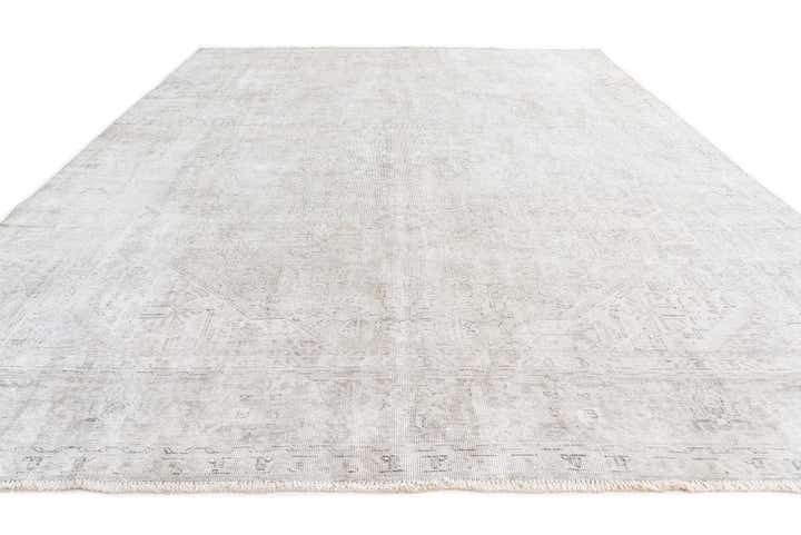 9' 5 x 11' 6 Hand Knotted Ultra Vintage Persian Wool Rug