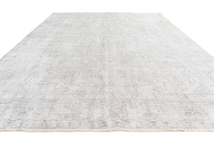 Detail image of 9' 5 x 11' 6 Hand Knotted Ultra Vintage Persian Wool Rug
