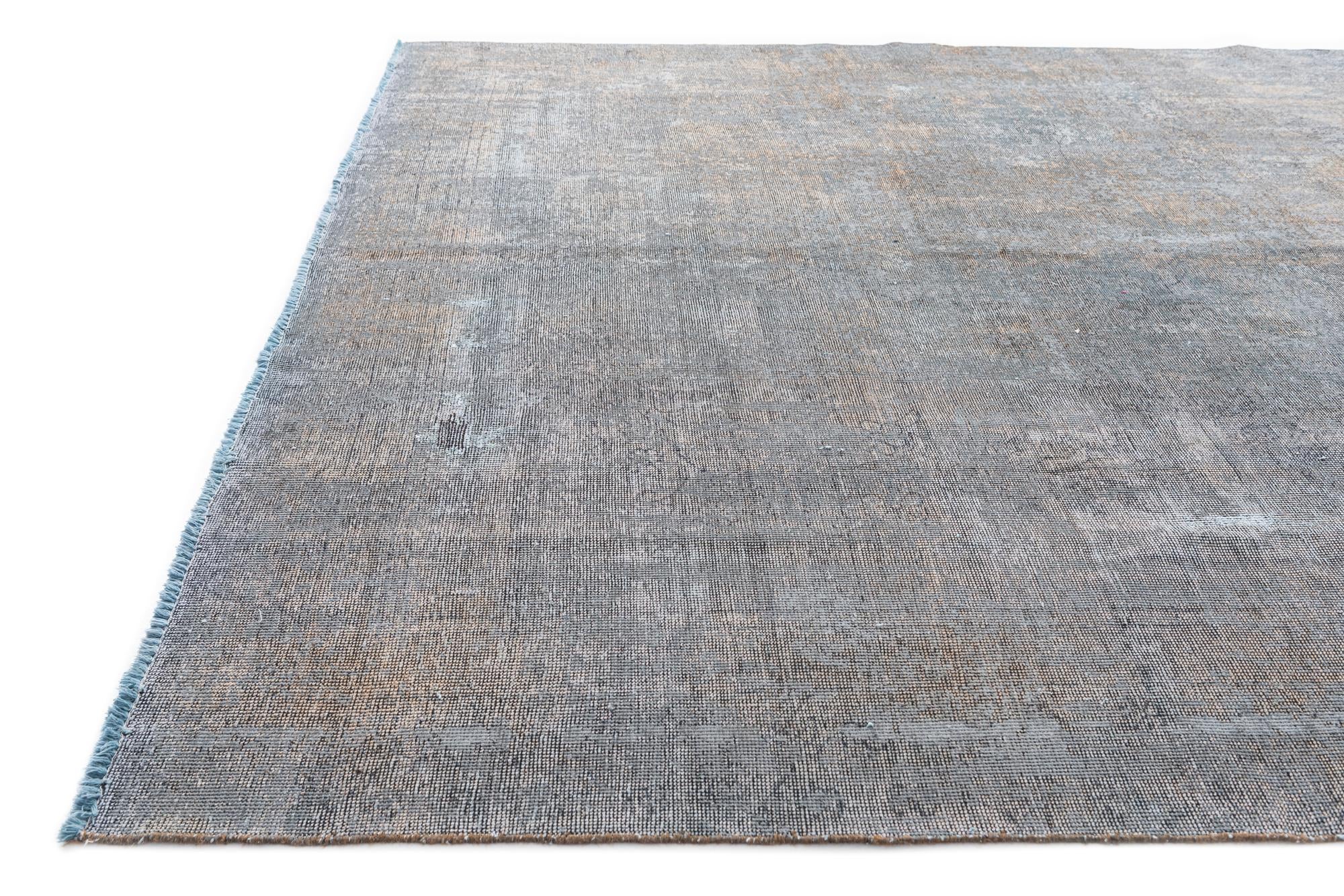 8' 8 x 11' 10 Hand Knotted Ultra Vintage Persian Wool Rug
