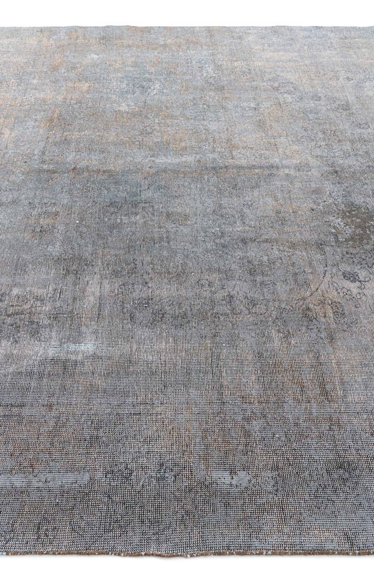8' 8 x 11' 10 Hand Knotted Ultra Vintage Persian Wool Rug