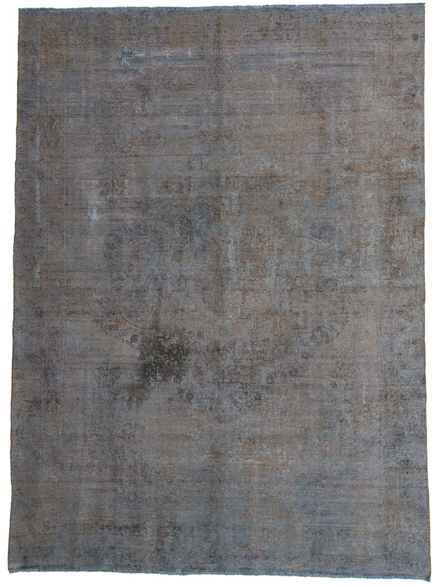 8' 8 x 11' 10 Hand Knotted Ultra Vintage Persian Wool Rug