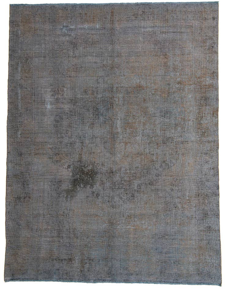 Detail image of 8' 8 x 11' 10 Hand Knotted Ultra Vintage Persian Wool Rug