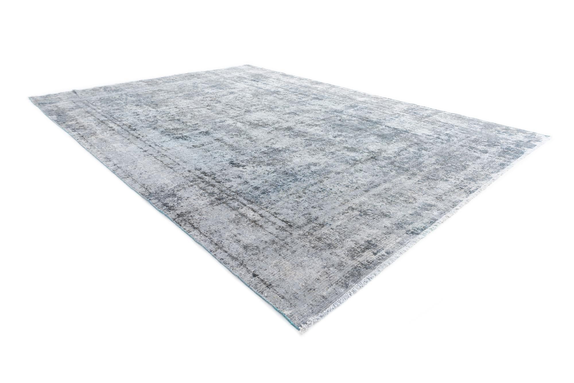 9' 5 x 13' Hand Knotted Ultra Vintage Persian Wool Rug
