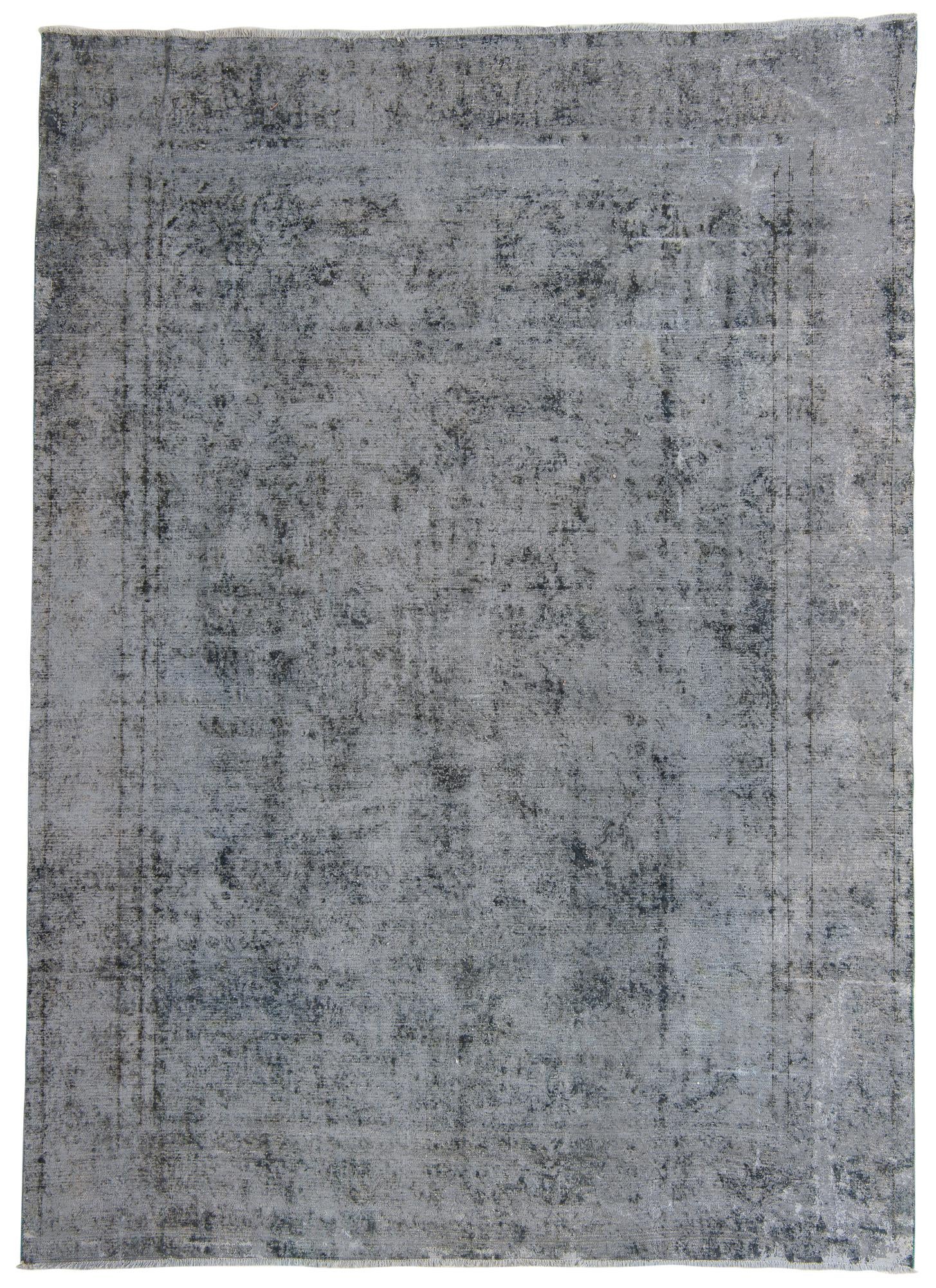 9' 5 x 13' Hand Knotted Ultra Vintage Persian Wool Rug