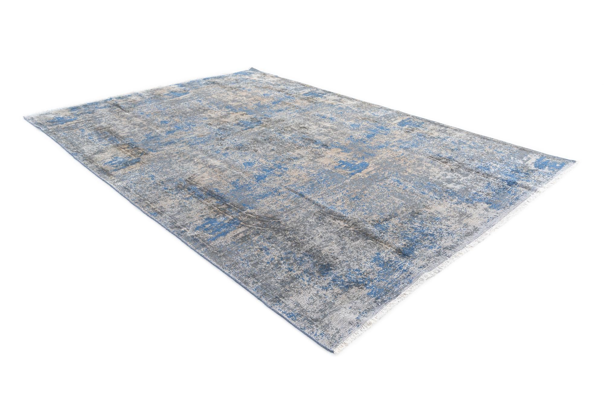 6' 8 x 9' 8 Hand Knotted Ultra Vintage Persian Wool Rug