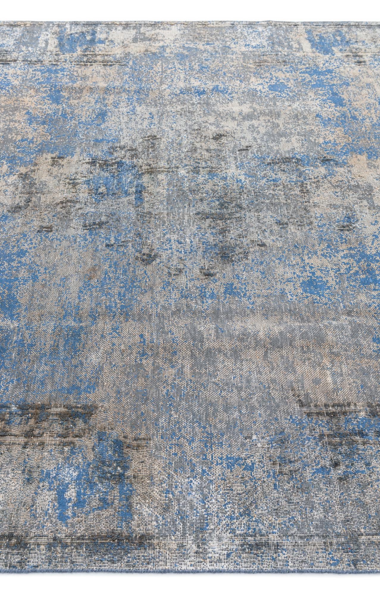 6' 8 x 9' 8 Hand Knotted Ultra Vintage Persian Wool Rug