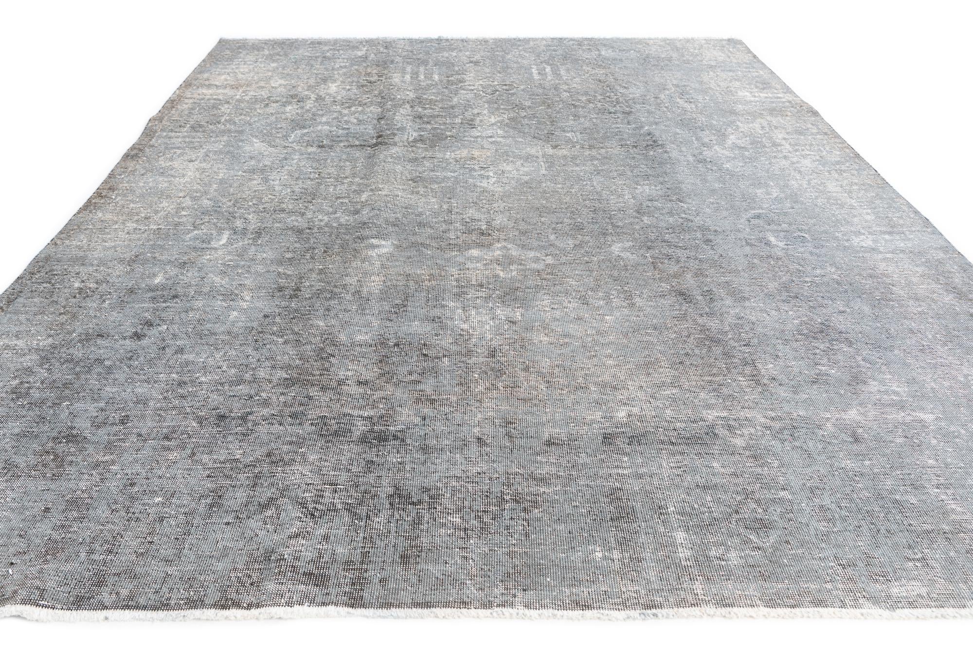 7' 6 x 10' 1 Hand Knotted Ultra Vintage Persian Wool Rug