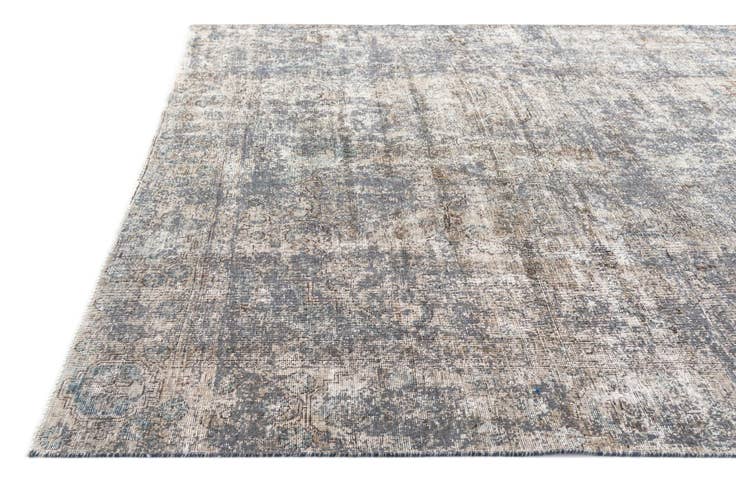 Detail image of 7' 6 x 11' Hand Knotted Ultra Vintage Persian Wool Rug