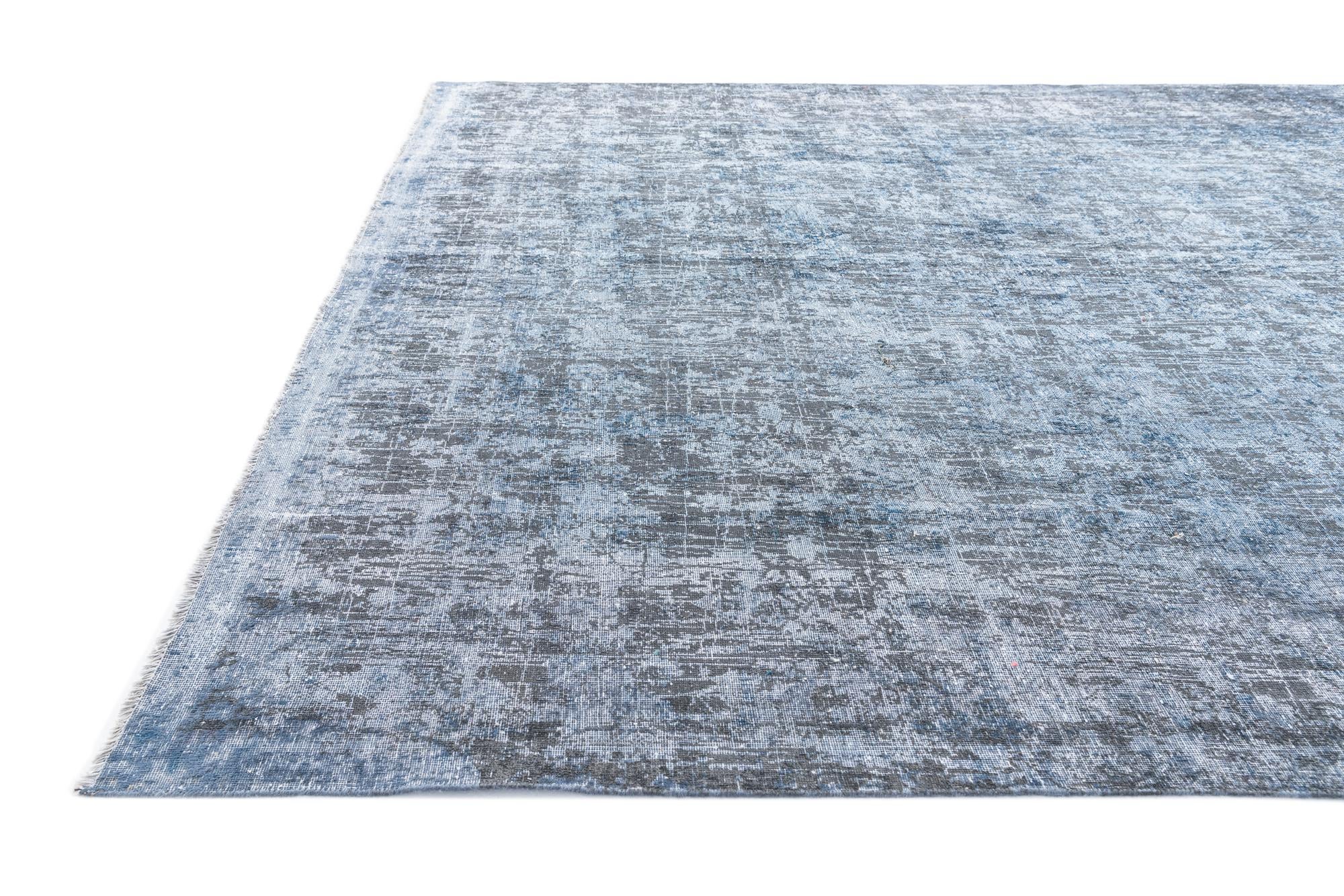 9' 2 x 12' 9 Hand Knotted Ultra Vintage Persian Wool Rug