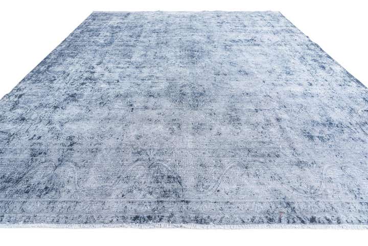 9' 6 x 12' 7 Hand Knotted Ultra Vintage Persian Wool Rug