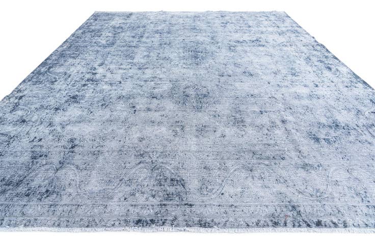 Detail image of 9' 6 x 12' 7 Hand Knotted Ultra Vintage Persian Wool Rug