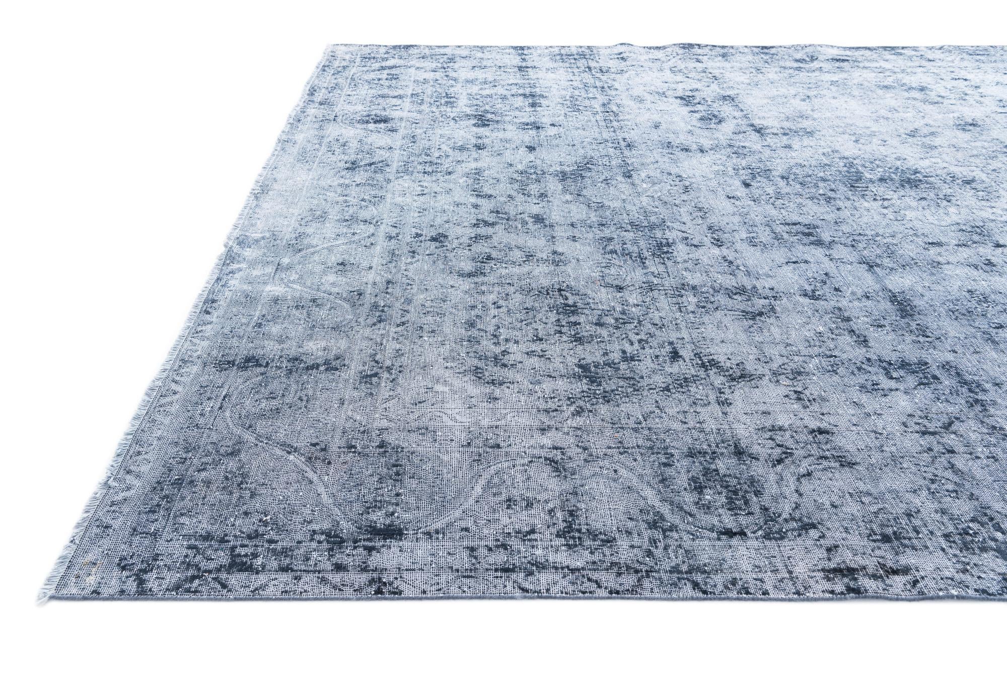 9' 6 x 12' 7 Hand Knotted Ultra Vintage Persian Wool Rug