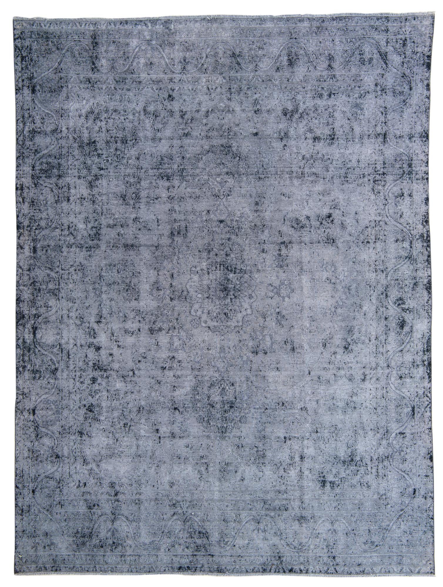 9' 6 x 12' 7 Hand Knotted Ultra Vintage Persian Wool Rug