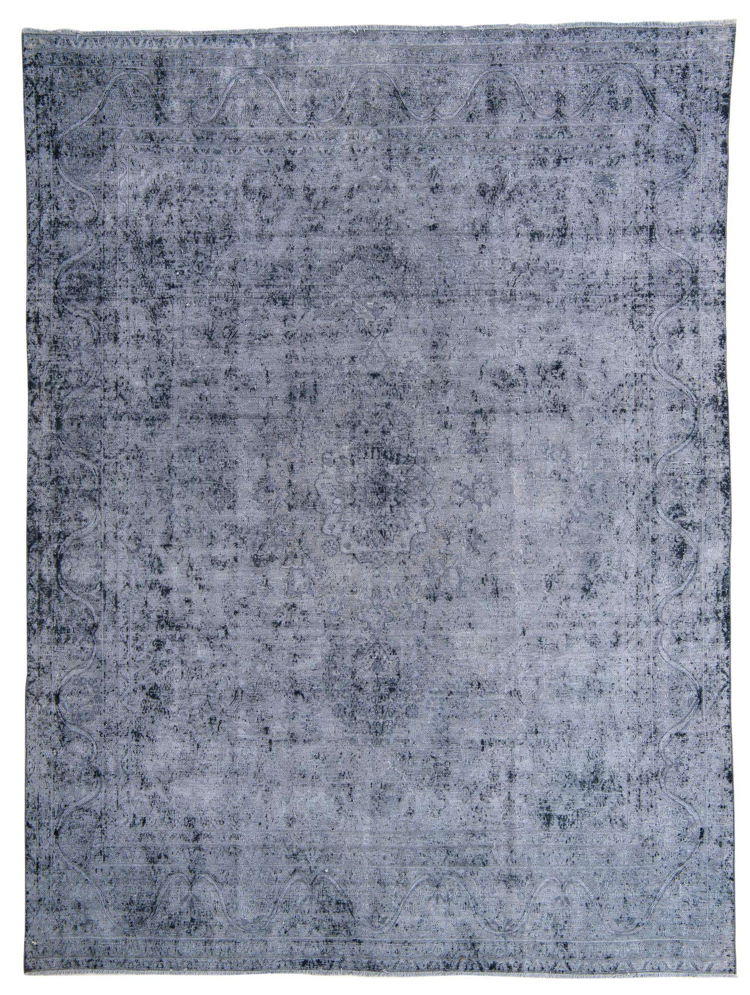 9' 6 x 12' 7 Hand Knotted Ultra Vintage Persian Wool Rug