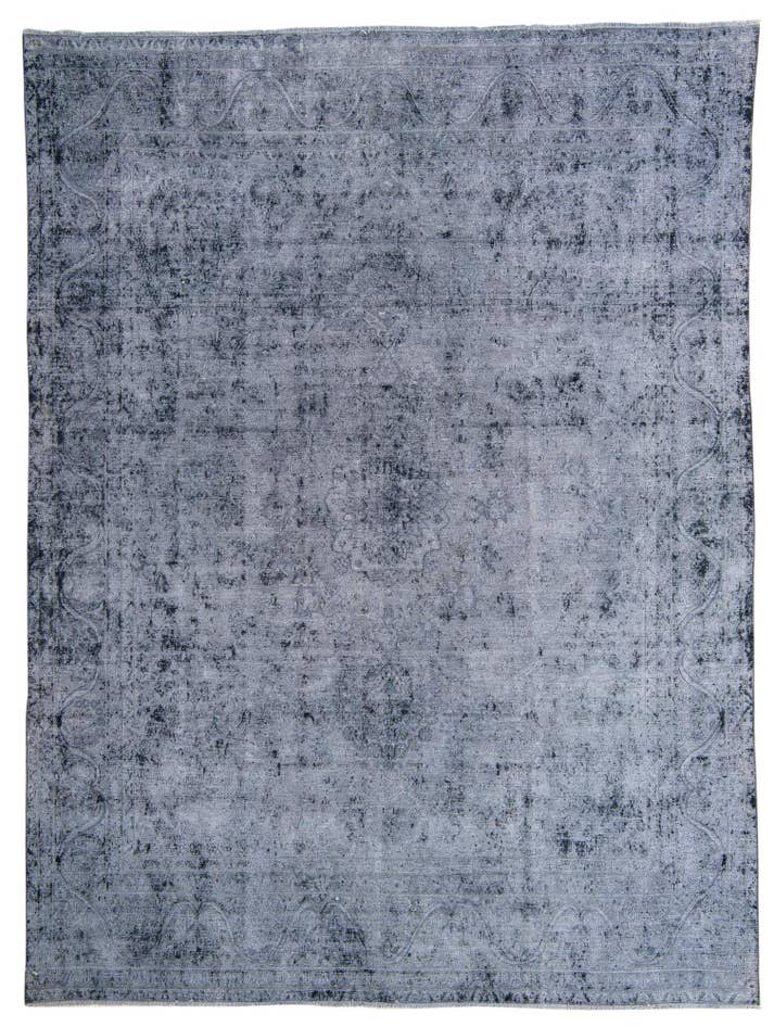 Detail image of 9' 6 x 12' 7 Hand Knotted Ultra Vintage Persian Wool Rug