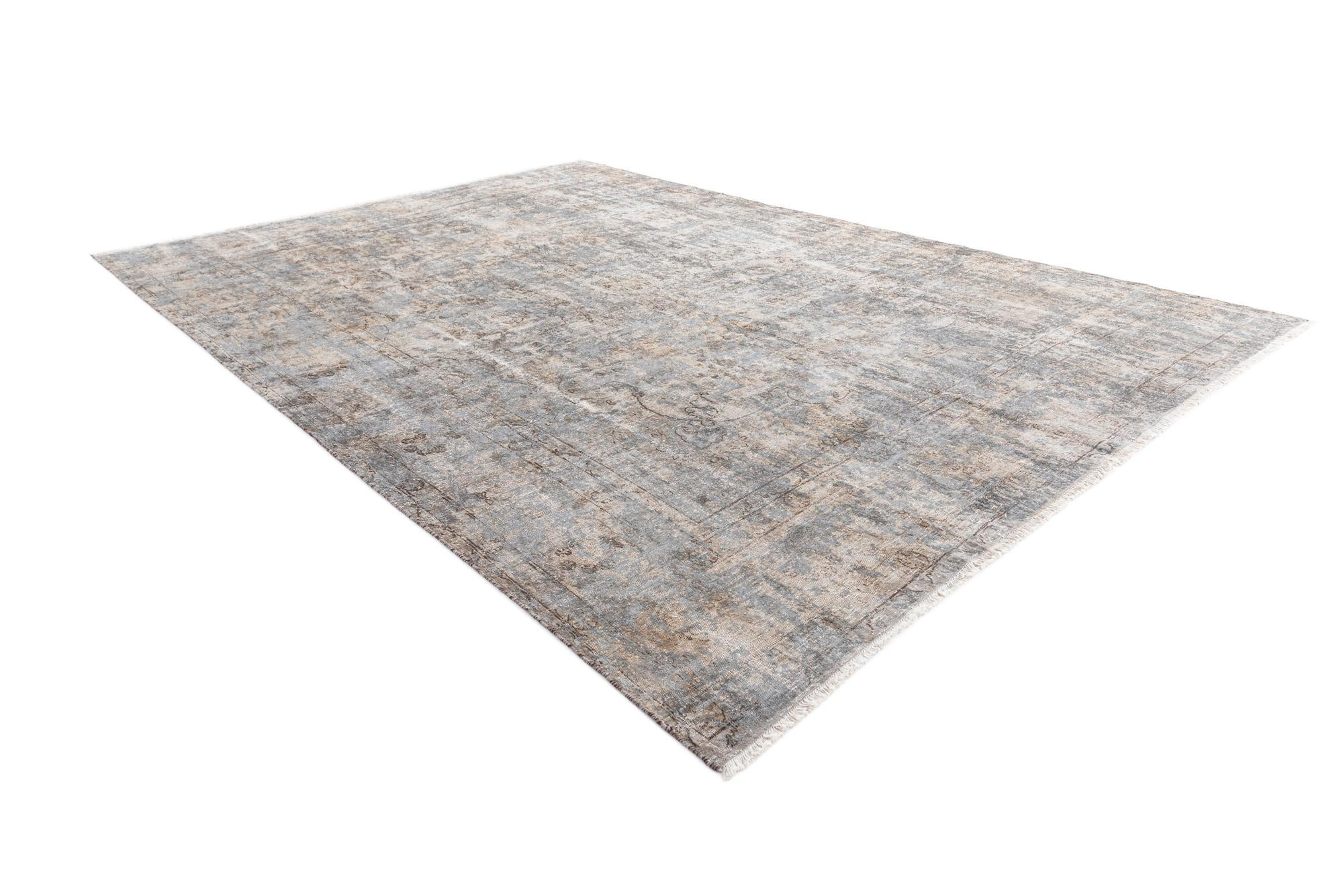 9' 3 x 13' Hand Knotted Ultra Vintage Persian Wool Rug
