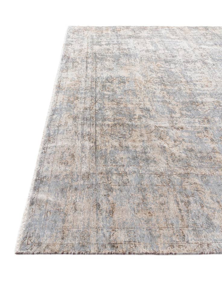 Detail image of 9' 3 x 13'  Hand Knotted Ultra Vintage Persian Wool Rug