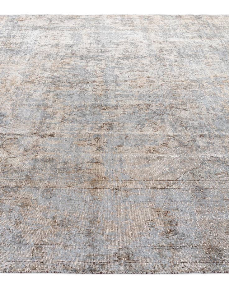 Detail image of 9' 3 x 13'  Hand Knotted Ultra Vintage Persian Wool Rug