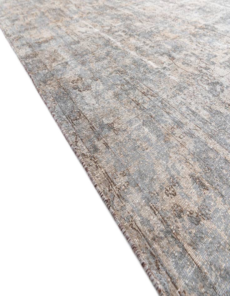 Detail image of 9' 3 x 13'  Hand Knotted Ultra Vintage Persian Wool Rug