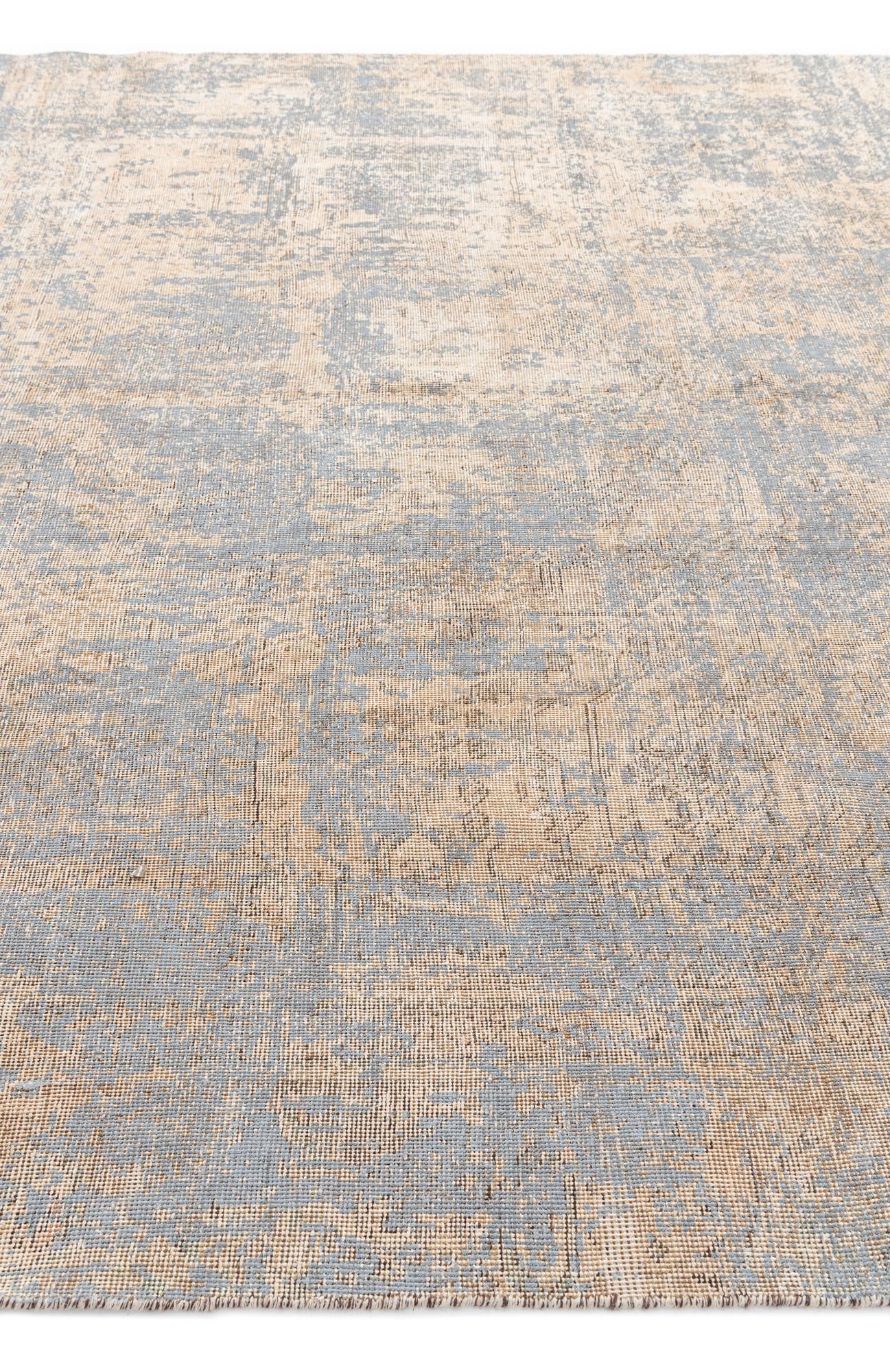 8' 9 x 11' 5 Hand Knotted Ultra Vintage Persian Wool Rug