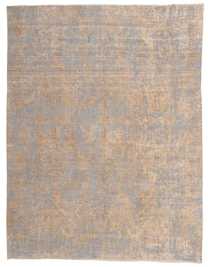 8' 9 x 11' 5 Hand Knotted Ultra Vintage Persian Wool Rug