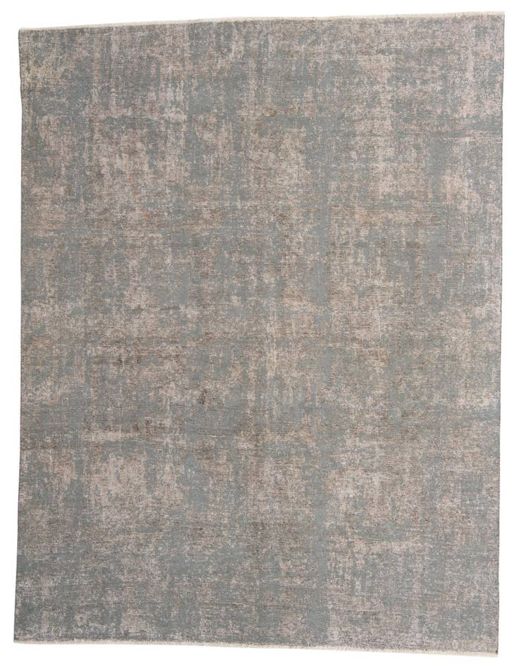 Detail image of 8' 10 x 11' 6 Hand Knotted Ultra Vintage Persian Wool Rug
