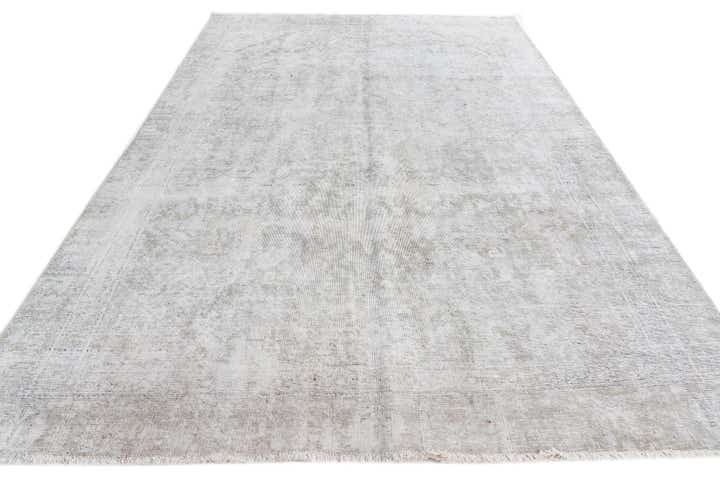 6' 10 x 10' 6 Hand Knotted Ultra Vintage Persian Wool Rug