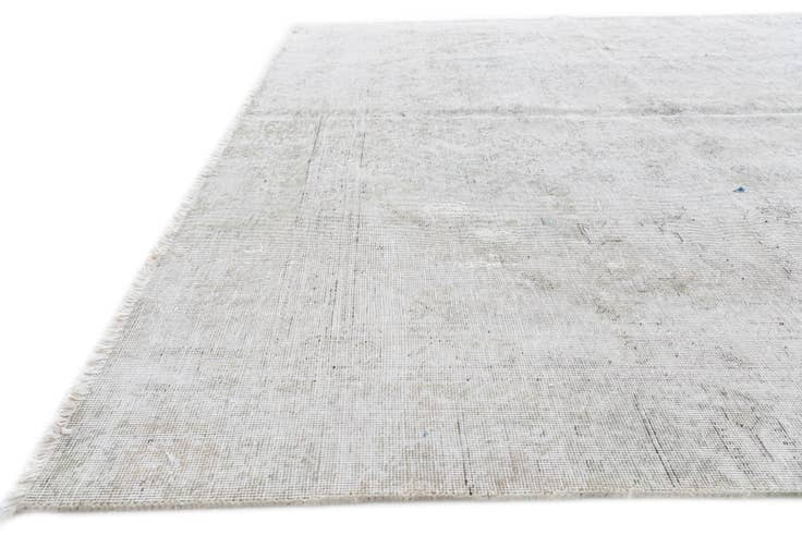 Detail image of 6' 10 x 10' 6 Hand Knotted Ultra Vintage Persian Wool Rug