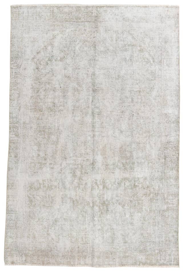 Detail image of 6' 10 x 10' 6 Hand Knotted Ultra Vintage Persian Wool Rug