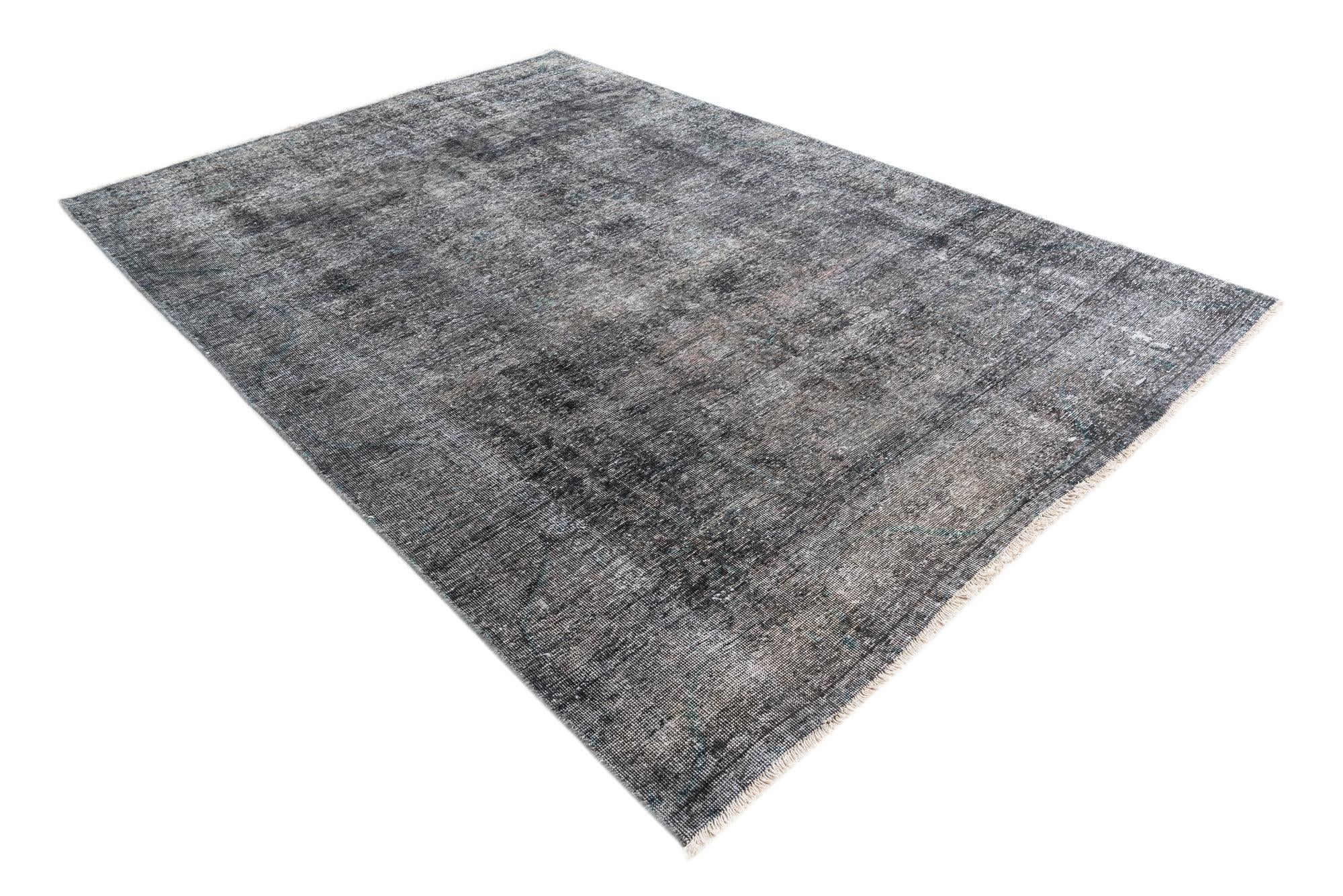 6' 2 x 9' 2 Hand Knotted Ultra Vintage Persian Wool Rug