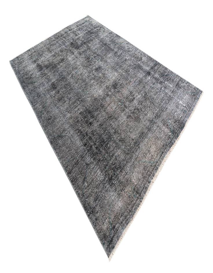 Detail image of 6' 2 x 9' 2  Hand Knotted Ultra Vintage Persian Wool Rug