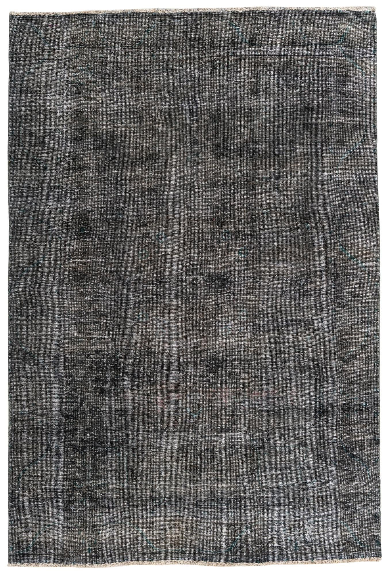 6' 2 x 9' 2 Hand Knotted Ultra Vintage Persian Wool Rug