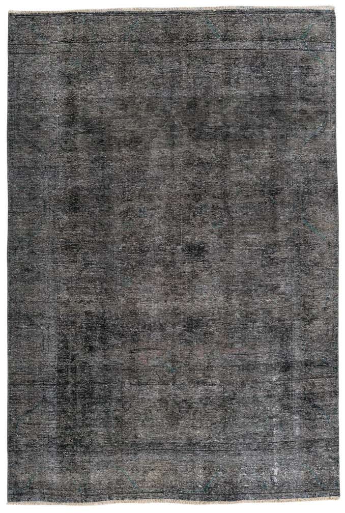 6' 2 x 9' 2 Hand Knotted Ultra Vintage Persian Wool Rug