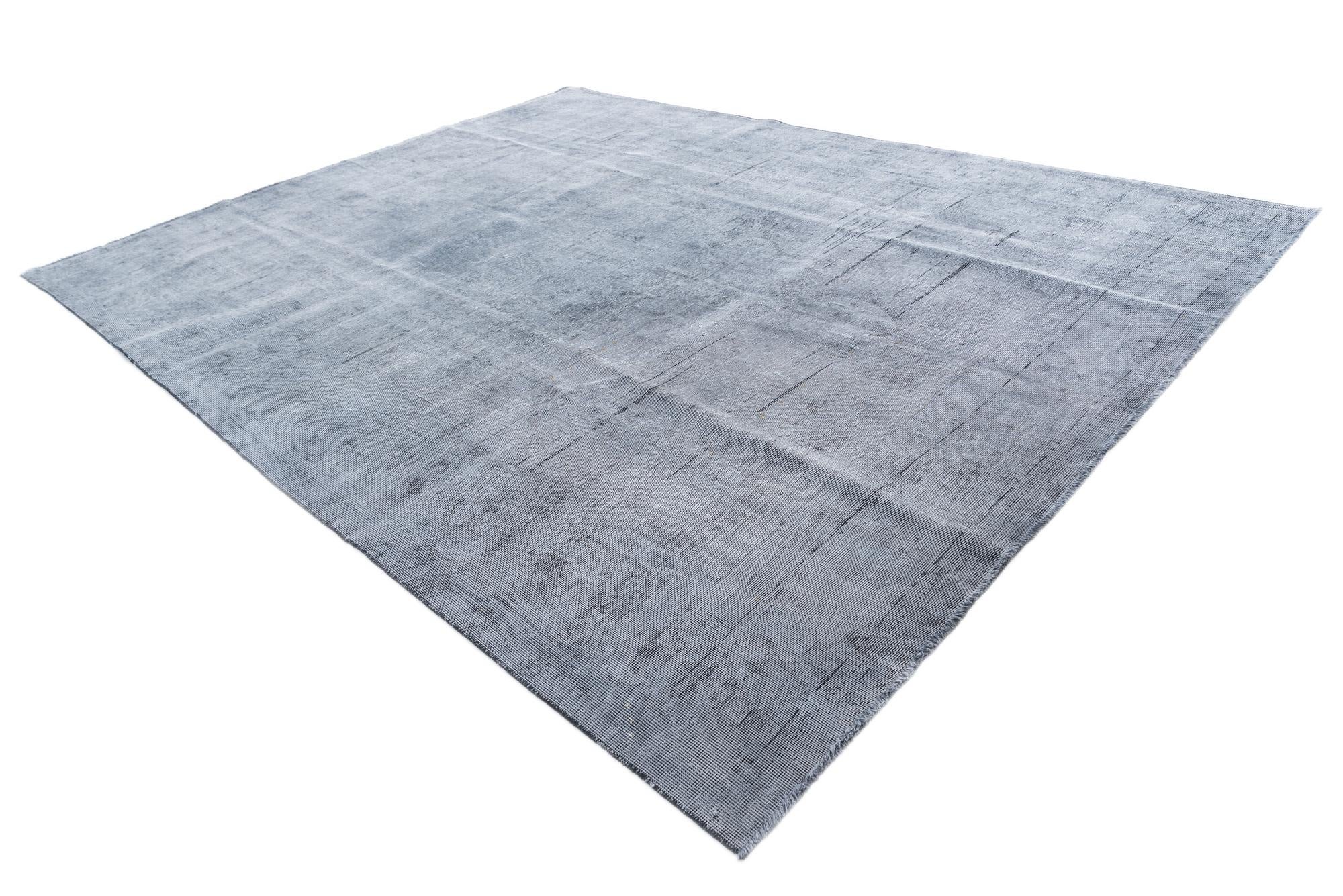 9' 6 x 12' 5 Hand Knotted Ultra Vintage Persian Wool Rug
