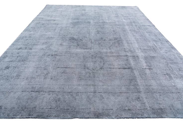 Detail image of 9' 6 x 12' 5 Hand Knotted Ultra Vintage Persian Wool Rug