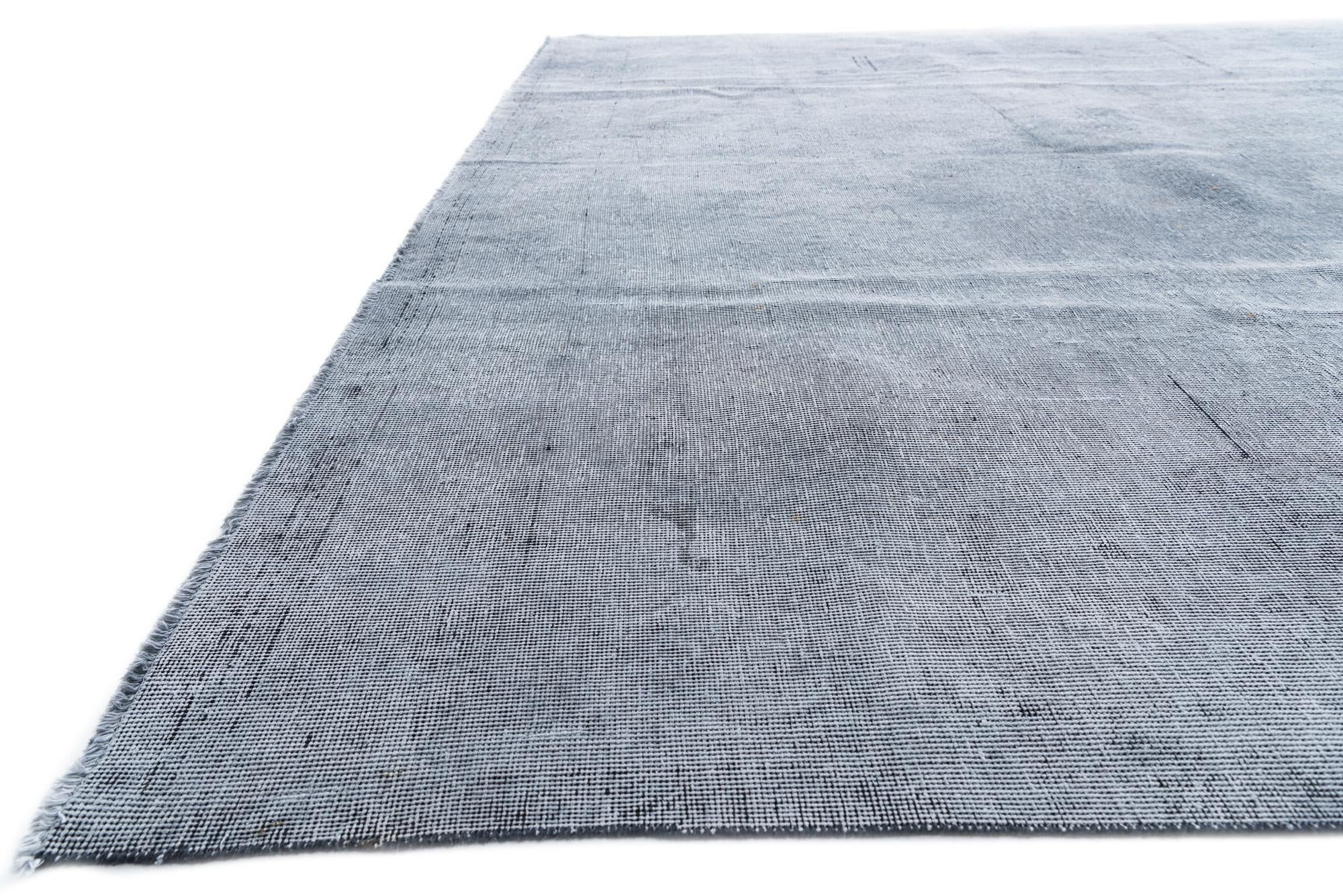 9' 6 x 12' 5 Hand Knotted Ultra Vintage Persian Wool Rug